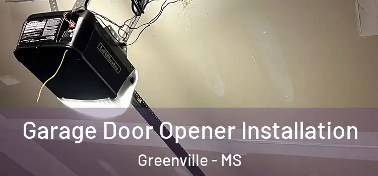  Garage Door Opener Installation Greenville - MS