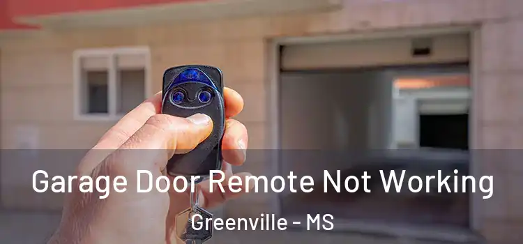  Garage Door Remote Not Working Greenville - MS