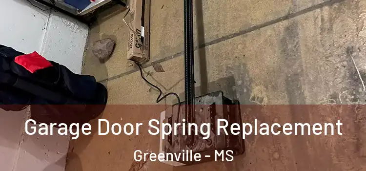  Garage Door Spring Replacement Greenville - MS